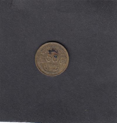 Beschrijving: 50 Centimes  